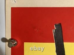 Très rare quad UK des années 1970 de l'emblématique Eastwood Van Cleef