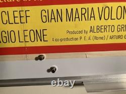 Très rare quad UK des années 1970 de l'emblématique Eastwood Van Cleef