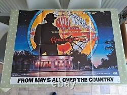 Un Cauchemar sur Elm Street 4 Affiche de Film Cinéma Quad Originale Royaume-Uni 1988
