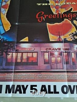 Un Cauchemar sur Elm Street 4 Affiche de Film Cinéma Quad Originale Royaume-Uni 1988