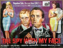 Un Homme De Oncle U. K. Cinéma Vintage Affiche Du Film 1965 James Bond 007