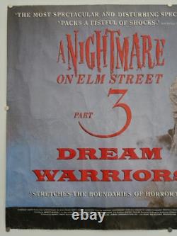 Un cauchemar sur Elm Street 3 (ROLLED) affiche de cinéma quad
