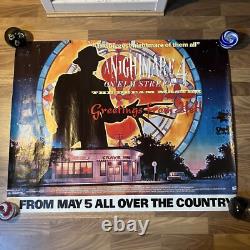Un cauchemar sur Elm Street 4 Affiche de film originale Quad UK 1988 VGC