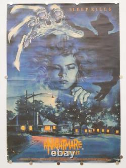 Un cauchemar sur Elm Street (ROLLED) affiche de cinéma britannique Quad One Sheet du film