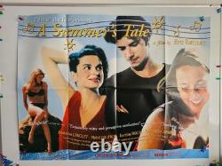 Un conte d'été 1996 Affiche de film originale UK Quad pliée
