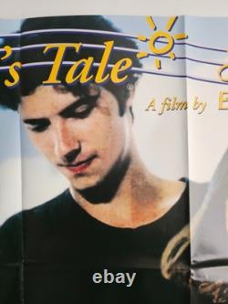 Un conte d'été 1996 Affiche de film originale UK Quad pliée