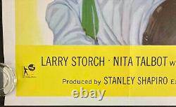 Un très grand service Affiche originale de cinéma Quad Rock Hudson Leslie Caron