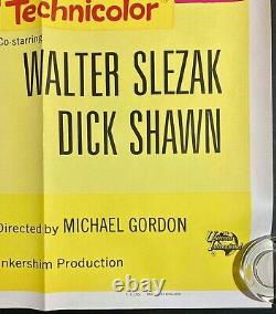 Un très grand service Affiche originale de cinéma Quad Rock Hudson Leslie Caron