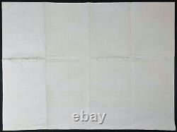 Undefeated ORIGINAL Quad Affiche de Film Cinéma John Wayne Rock Hudson 1969