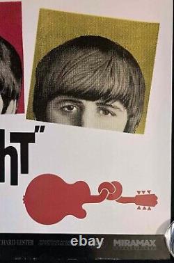 Une Nuit Dure Affiche De Cinéma Original Quad Rereleese Paul Mccartney Beatles