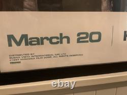 Une affiche quad de cinéma originale, rarement disponible, pour 'Jackie Brown' de Tarantino.