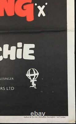 Une sorte d'amour Affiche originale du film Quad Alan Bates John Schlesinger 1962