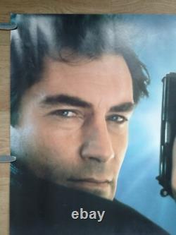 Vivre et laisser mourir (1987) affiche teaser britannique originale rare roulée QUAD - Bond 007