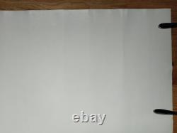 Vivre et laisser mourir (1987) affiche teaser britannique originale rare roulée QUAD - Bond 007