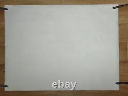 WITHNAIL ET MOI (1987) très rare AFFICHE QUAD originale du PREMIER SORTIE UK roulée