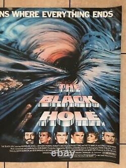 Walt Disney The Black Hole Original Uk Movie Quad (1979)