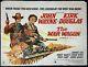 War Wagon Original Quad Affiche De Film Cinéma John Wayne Kirk Douglas 1967