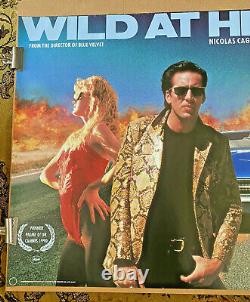 Wild At Heart (1990) Royaume-uni Quad Affiche De Cinéma Originale David Lynch Nicolas Cage