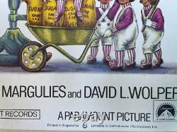 Willy Wonka et la chocolaterie, Affiche originale vintage UK Quad 30 40