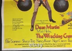 Wrecking Crew & Big Gundown 1968 Original Cinema Uk Dbill Quad Film Poster Rare