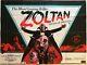 Zoltan Hound Of Dracula Affiche Originale Britannique Quad De Films 1977 Art De Mike Bell