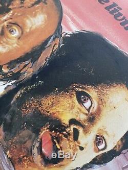 Zombie Creeping Flesh Uk Quad Entoilée (1980) Film Affiche Originale