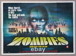 Zombies : L'aube des morts-vivants - Affiche originale UK Quad